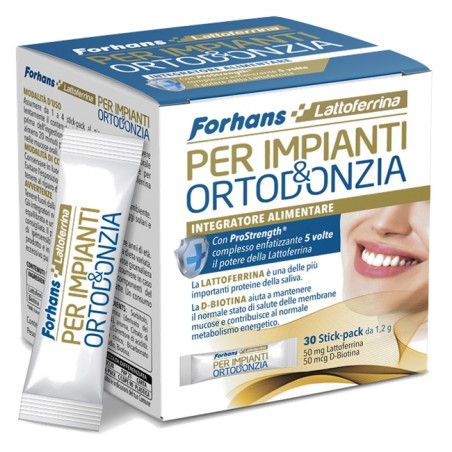 Uragme Forhans Per Impianti&ortodonzia 30 Stick-pack Uragme Forhans Per Impianti&ortodonzia 30 Stick-pack