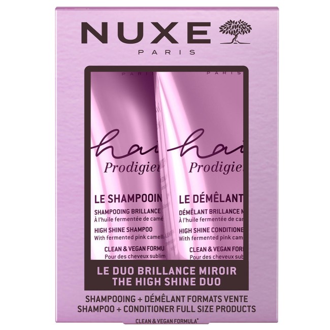 Nuxe Duo Brillance Lucentezza per capelli shampoo + balsamo prodigioso