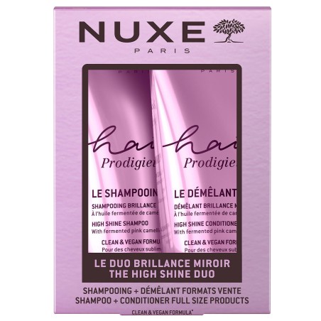 Nuxe Duo Brillance Lucentezza per capelli shampoo + balsamo prodigioso