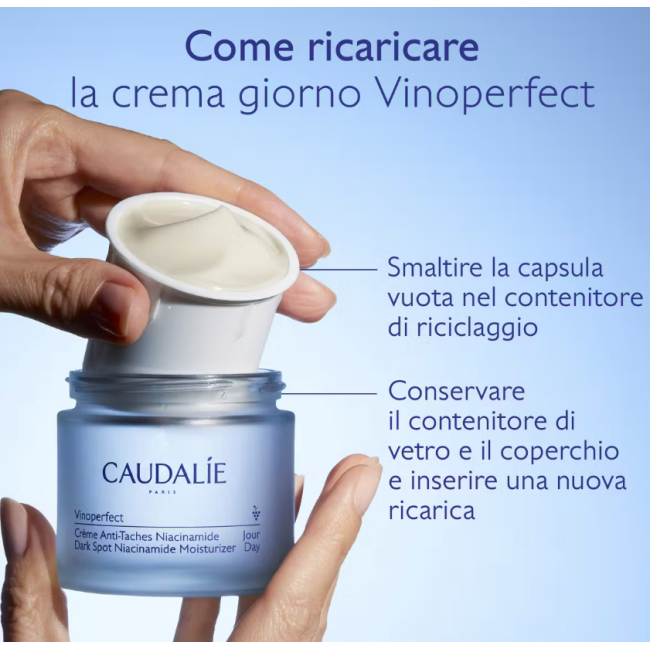 Caudalie Vinoperfect Ricarica 50 ml – Crema Illuminante Anti-Macchie