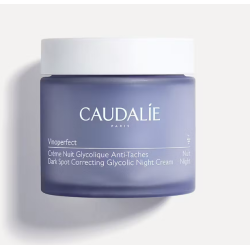 Caudalie Vinoperfect Crema Viso Notte Glicolica anti macchie 50 ml ricaricabile