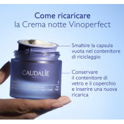 Caudalie Vinoperfect Notte Ricarica 50 ml – Crema Glicolica antimacchie