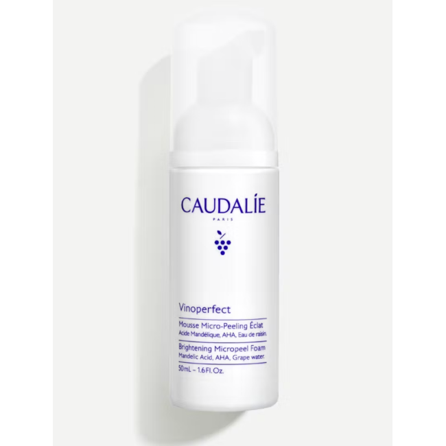 Caudalie Vinoperfect Mousse micro peeling illuminante travel size 50 ml