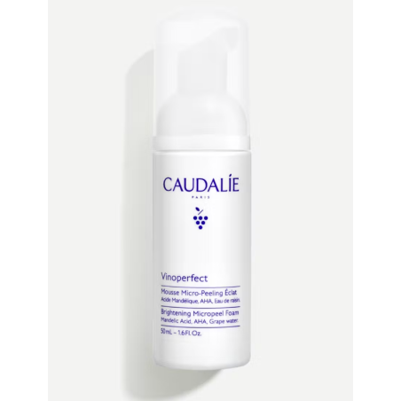 Caudalie Vinoperfect Mousse micro peeling illuminante travel size 50 ml