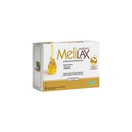 MeliLax Pediatric Microclismi 6 Pezzi - Lassativo per Bambini MeliLax Pediatric Microclismi 6 Pezzi - Lassativo per Bambini