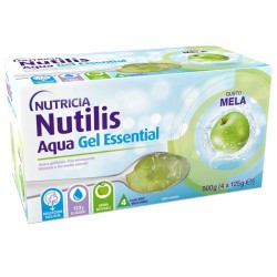 Danone Nutilis Aqua Gel Mela 4 Pezzi Da 125 G