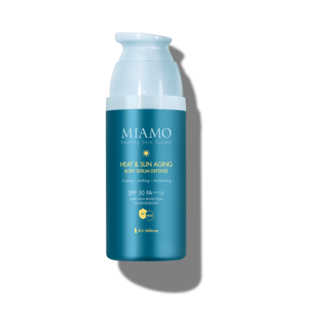 Miamo Skin Defense Heat and Sun body serum defense - Siero solare corpo SPF50+ 100 ml Miamo Skin Defense Heat and Sun body serum defense - Siero solare corpo SPF50+ 100 ml