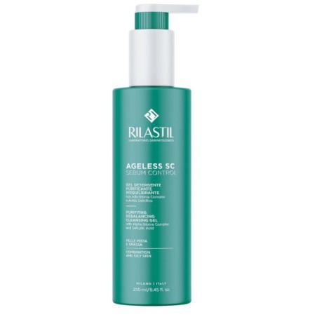 Rilastil Ageless SC Sebum Control Detergente purificante antietà 250 ml