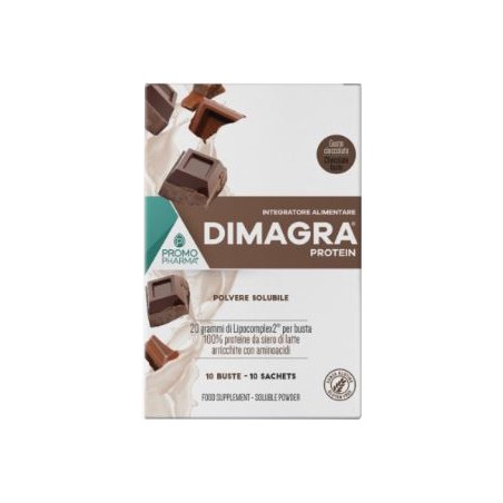 DIMAGRA PROTEIN CIOCCOLATO 10 BUSTE DIMAGRA PROTEIN CIOCCOLATO 10 BUSTE