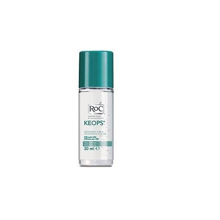 Roc Keops deodorante roll on senza alcol e profumo efficace 48ore 30ml Roc Keops deodorante roll on senza alcol e profumo efficace 48ore 30ml