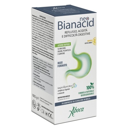 Aboca Neobianacid 70 Compresse Limone Aboca Neobianacid 70 Compresse Limone
