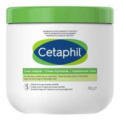 Cetaphil crema idratante lenitiva per pelle secca e sensibile 450 g