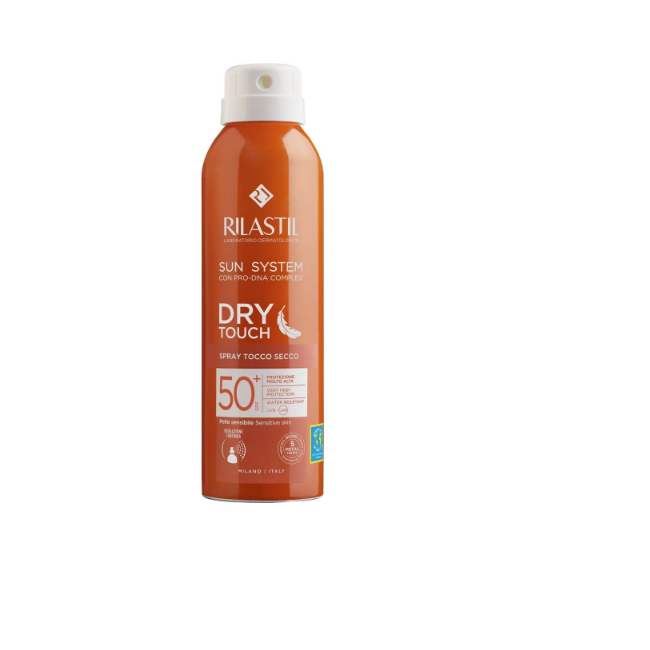 Rilastil Sun System Dry Touch SPF50+ - Spray solare Tocco Asciutto