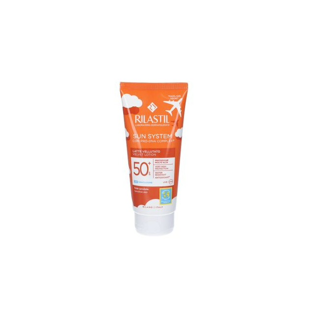 Rilastil Sun System Latte solare vellutato viso e corpo SPF50+ TRAVEL SIZE 100 ml