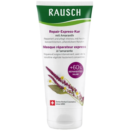 Rausch Maschera riparatrice express all'amaranto capelli fragili e sfibrati 100 ml Rausch Maschera riparatrice express all'amaranto capelli fragili e sfibrati 100 ml
