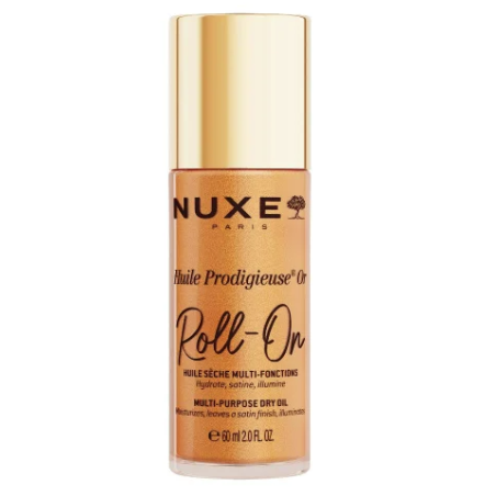 Nuxe Huile Prodigieuse Or Roll On olio viso corpo dorato naturale 60ml Nuxe Huile Prodigieuse Or Roll On olio viso corpo dorato naturale 60ml