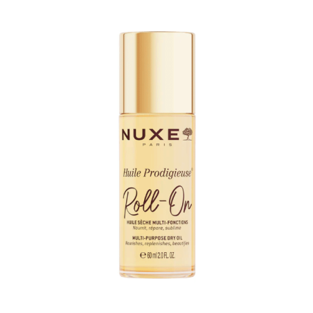 Nuxe Huile Prodigieuse Roll On 60 ml - Olio secco viso corpo e capelli