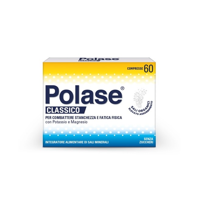 Polase 60 Compresse - Integratore di Sali Minerali Senza Zucchero