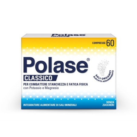 Polase 60 Compresse - Integratore di Sali Minerali Senza Zucchero Polase 60 Compresse - Integratore di Sali Minerali Senza Zucchero