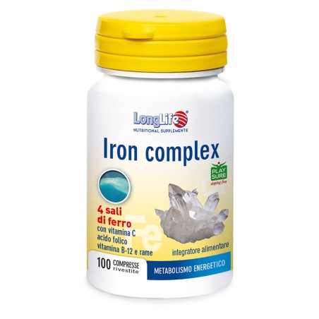 LONGLIFE IRON COMPLEX 100 COMPRESSE LONGLIFE IRON COMPLEX 100 COMPRESSE