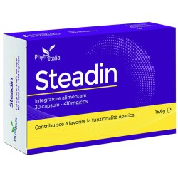 Steadin 30 capsule - Integratore per la funzionalità epatica