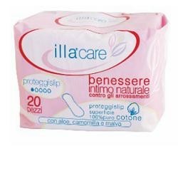 Illa Care Proteggislip in Cotone Ipoallergenico Flusso Leggero 20 Pezzi
