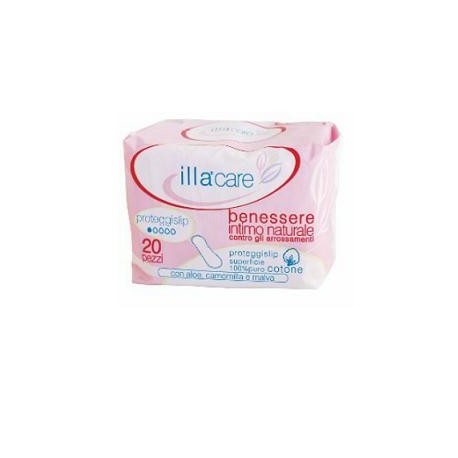 Illa Care Proteggislip in Cotone Ipoallergenico Flusso Leggero 20 Pezzi