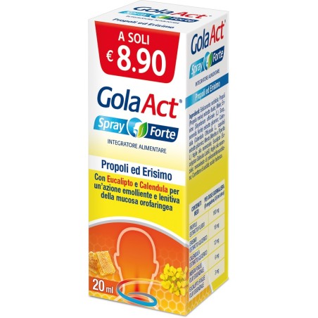 F&f Gola Act Spray Forte 20 Ml F&f Gola Act Spray Forte 20 Ml