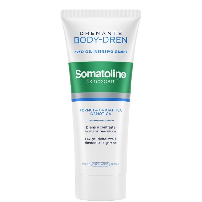 Somatoline Cosmetic Drenante Rimodellante Gambe Effetto Ghiaccio 200ml