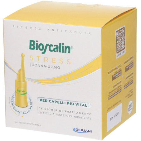 BIOSCALIN STRESS ANTICADUTA 7 FIALE MONODOSE BIOSCALIN STRESS ANTICADUTA 7 FIALE MONODOSE