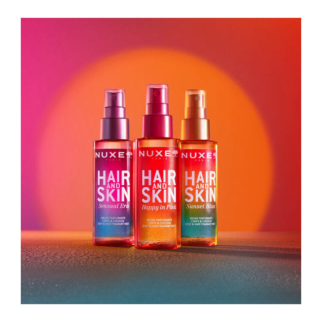 Nuxe Happy in Pink Spray profumato corpo e capelli 100 ml Nuxe Happy in Pink Spray profumato corpo e capelli 100 ml