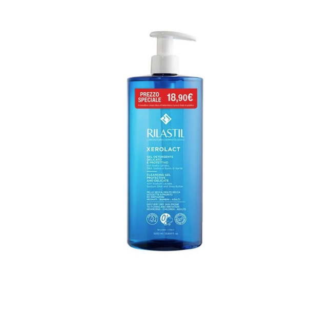 Rilastil Xerolact Gel Detergente per Pelli Secche 750ml