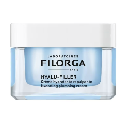 Filorga Hyalu-Filler Crema Viso Idratante e Ridensificante 50 ml: idratazione profonda e pelle visibilmente più piena e tonica. Filorga Hyalu-Filler Crema Viso Idratante e Ridensificante 50 ml: idratazione profonda e pelle visibilmente più piena e tonica.