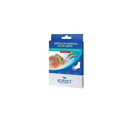 Epitact barrette sottodiafisiarie per dita a martello 1 paio taglia S donna Epitact barrette sottodiafisiarie per dita a martello 1 paio taglia S donna