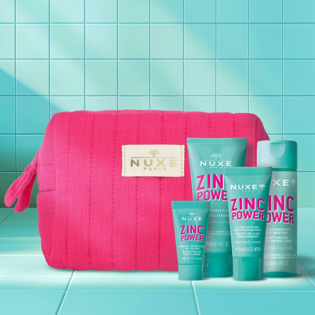 Nuxe Zinc Power Trousse Routine viso anti-Imperfezioni completa 4 prodotti Nuxe Zinc Power Trousse Routine viso anti-Imperfezioni completa 4 prodotti