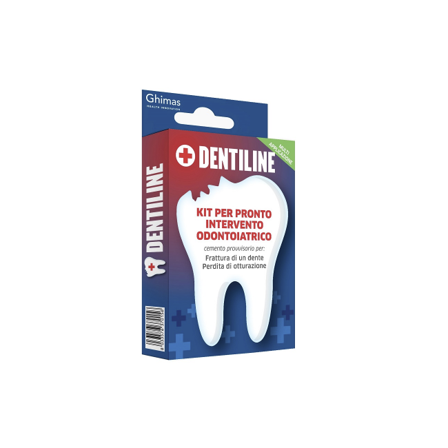 Dentiline pasta e liquido per riparare otturazioni e carie 2g + 1 g