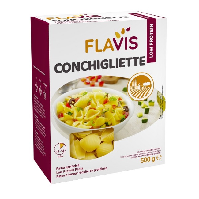Flavis Conchigliette Aproteiche 500 G