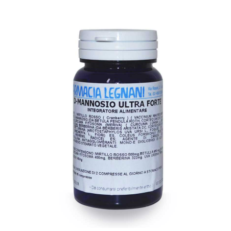 Farmacia Legnani D Mannosio ultra forte 50 compresse Farmacia Legnani D Mannosio ultra forte 50 compresse