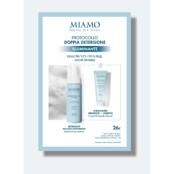 Miamo Doppia detersione protocollo illuminante - Radiance Foam 150 ml + Crystal Oil omaggio