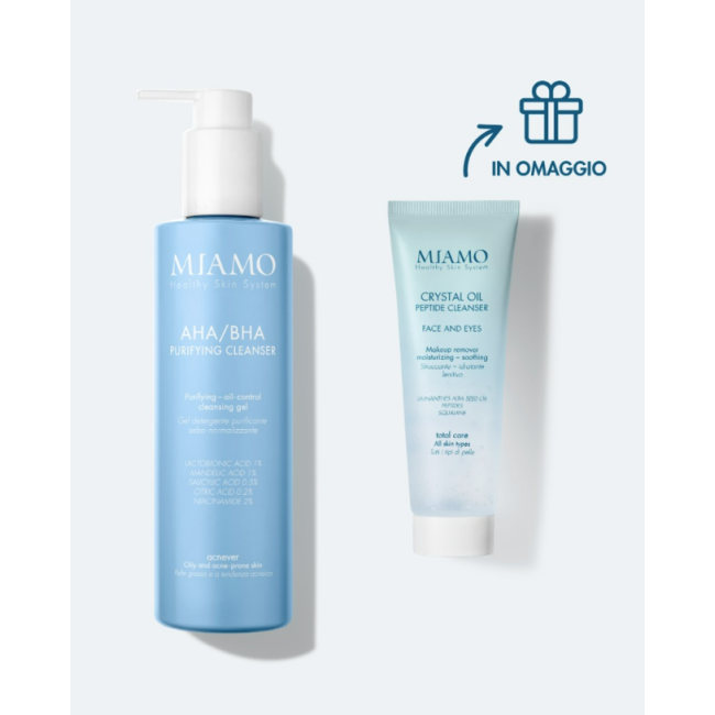 Miamo Doppia detersione protocollo anti imperfezioni