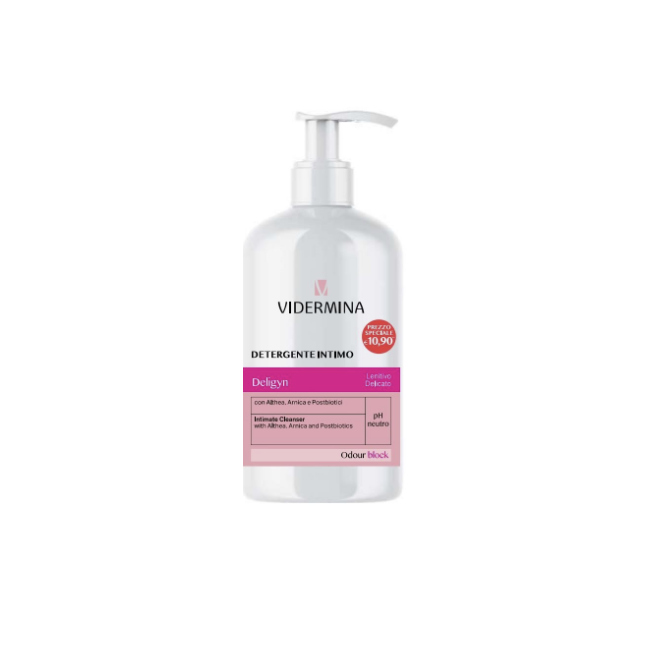 Vidermina Deligyn - Detergente Intimo Formula Delicata ph Neutro 500 ml