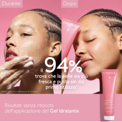 Caudalie VinoHydra Gel detergente idratante viso e occhi pelli sensibili 150 ml Caudalie VinoHydra Gel detergente idratante viso e occhi pelli sensibili 150 ml