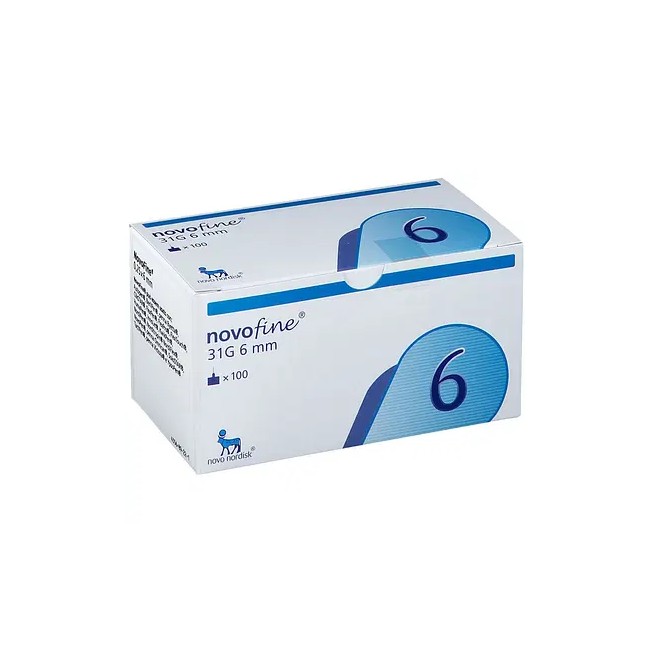 Novofine Ago 31G x 6 mm – ambito per penne insulina: comfort, precisione e sicurezza.