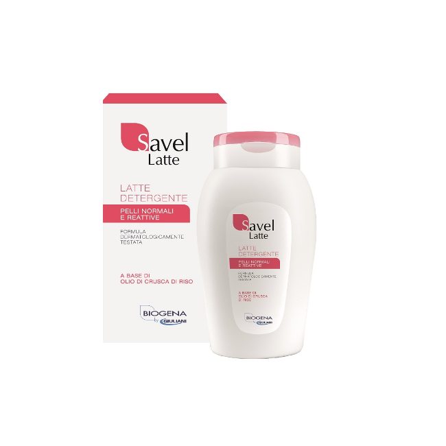 Savel Latte Viso Detergente ultra-delicato pelli iper-sensibili e arrossate