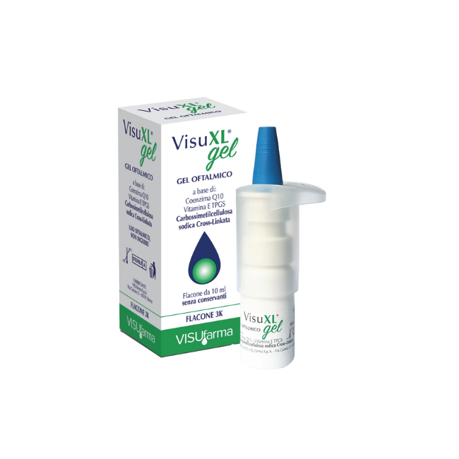Visuxl Gel oftalmico lubrificante per secchezza e traumi oculari