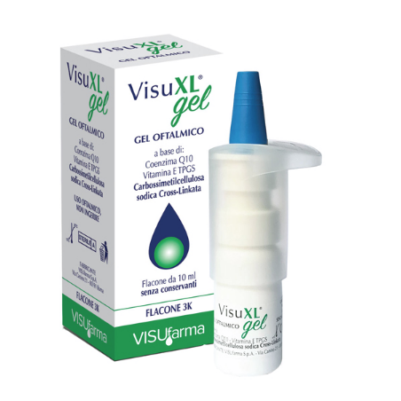 Visuxl Gel oftalmico lubrificante per secchezza e traumi oculari Visuxl Gel oftalmico lubrificante per secchezza e traumi oculari