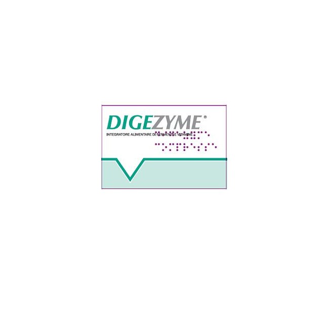 20 compresse di integratore Digezyme. 20 compresse di integratore Digezyme.