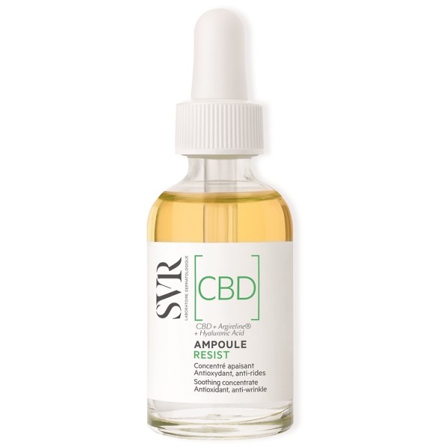 SVR Ampule CBD Concentrato lenitivo antiossidante pelle sensibile e irritata 30 ml