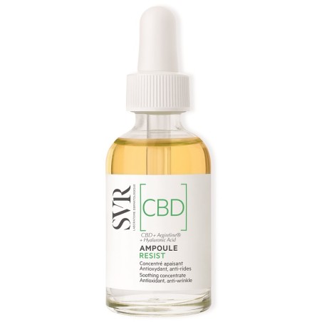 SVR Ampule CBD Concentrato lenitivo antiossidante pelle sensibile e irritata 30 ml SVR Ampule CBD Concentrato lenitivo antiossidante pelle sensibile e irritata 30 ml