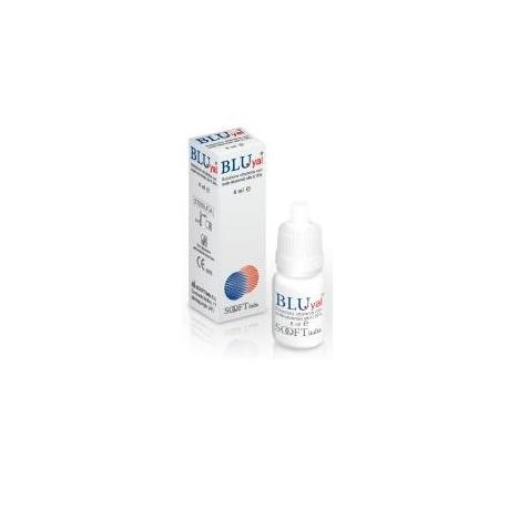 BLUyal Gocce Oculari 8 ml - Lacrime Artificiali con Acido Ialuronico
